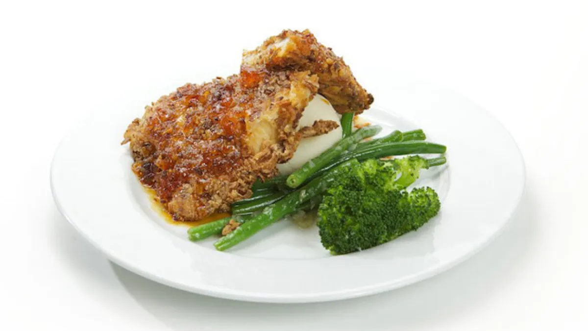 Onion Crusted Chicken