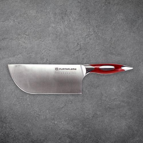 7″ Classic Series Curved Cleaver with Lockable Blade Cover