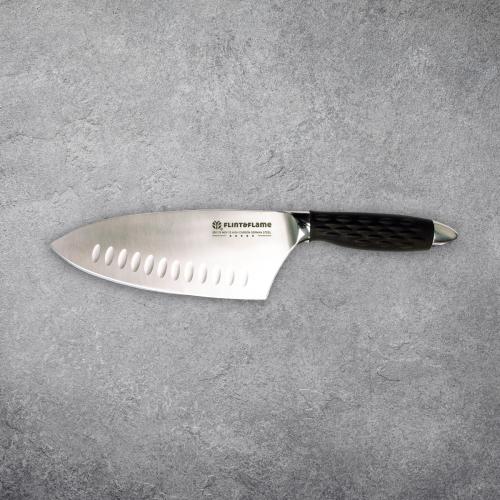 7″ PRO Series Vegetable Cleaver With Lockable Blade Cover