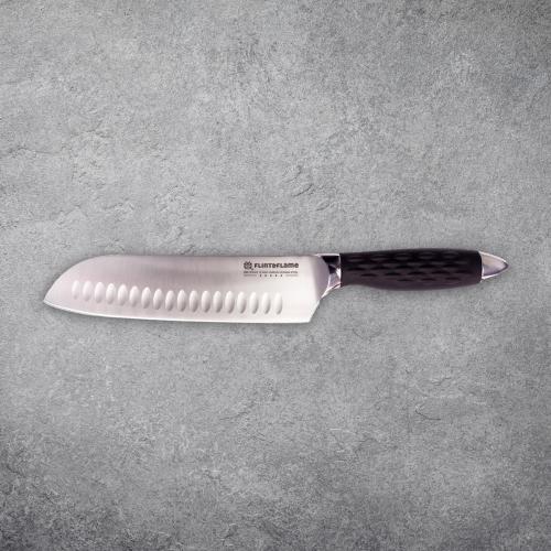 8″ PRO Series Santoku Knife With Lockable Blade Cover