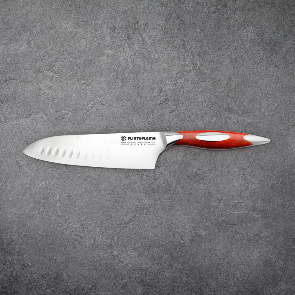 6″ Classic Series Santoku Knife With Lockable Blade Cover