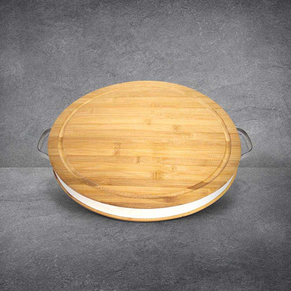 16″ Round Bamboo Cutting Board